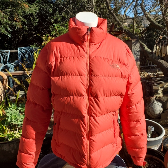 The North Face Jackets & Blazers - The North Face Orange Women's Puffer Jacket 700